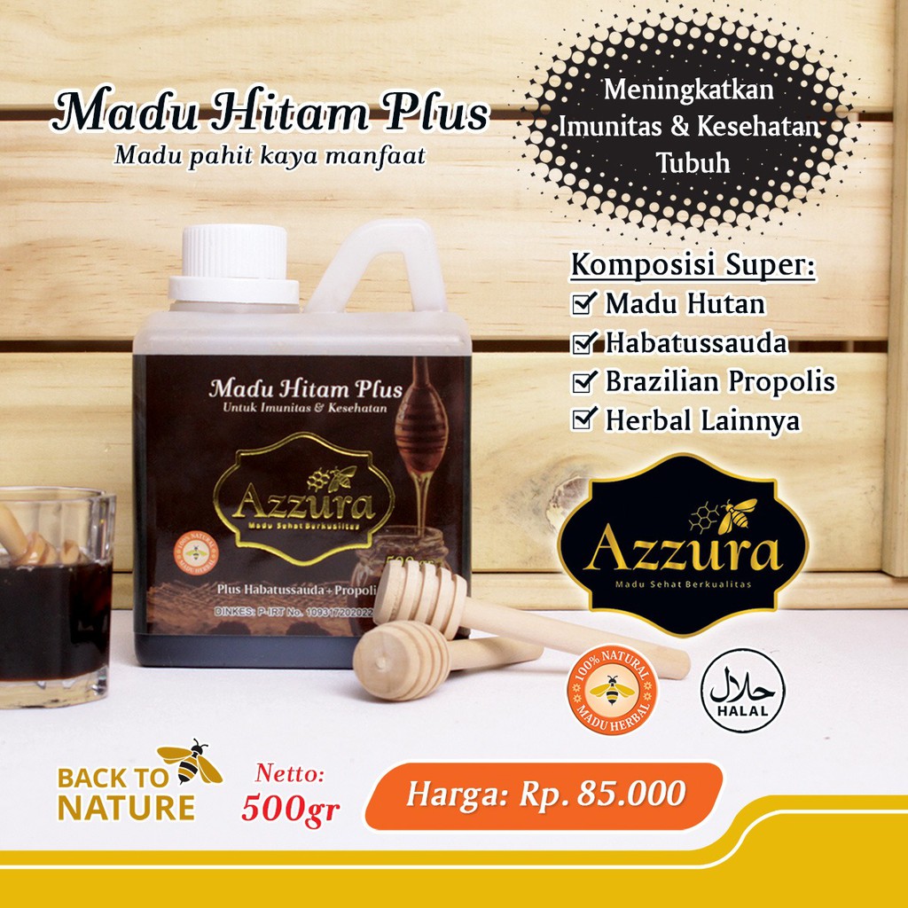 

Madu Azzura Madu Hitam Plus