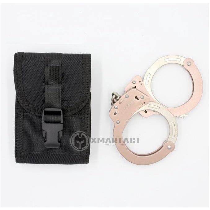 Borgol Tangan 1 Set Dengan Holster Borgol Nylon Handcuff