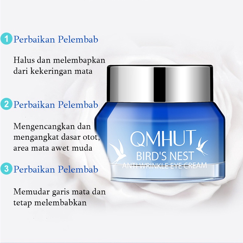 35g Eye cream Krim mata panda cream mata panda dan kantung mata Dark circle eye cream Menyehatkan area mata Lembut dan halus Menyamarkan garis mata dan lingkaran hitam Meringankan kantung mata dan butiran lemak Kurangi efek cahaya biru