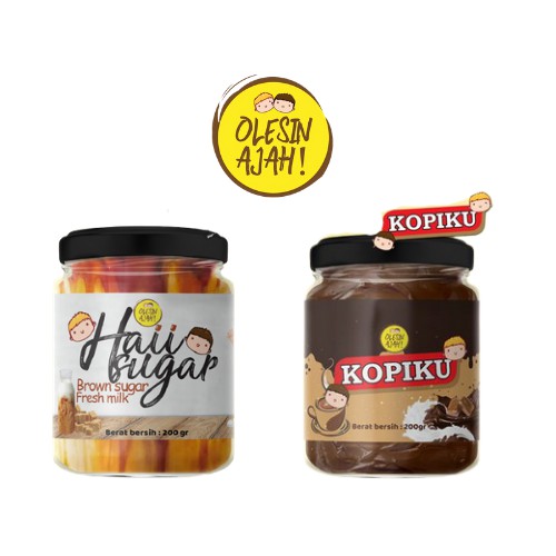 

Promo OlesinAjah Selai Hii Brown Sugar 200Gr + Kopiku 200Gr