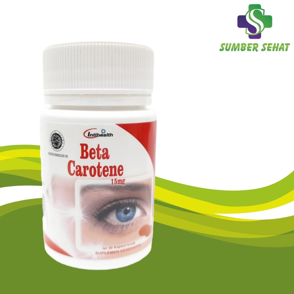 BETACAROTEN 15 MG BOTOL 30 KAPSUL INTIHEALTH