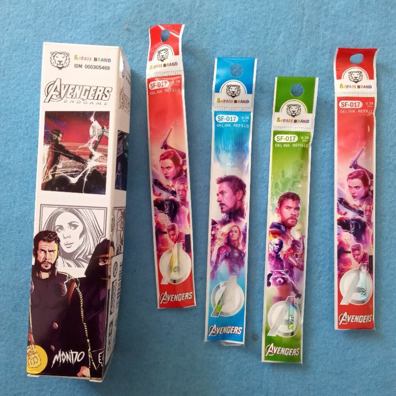 

Refill Pen Gel/Isi Pen Gel isi 12 pcs (Avengers)