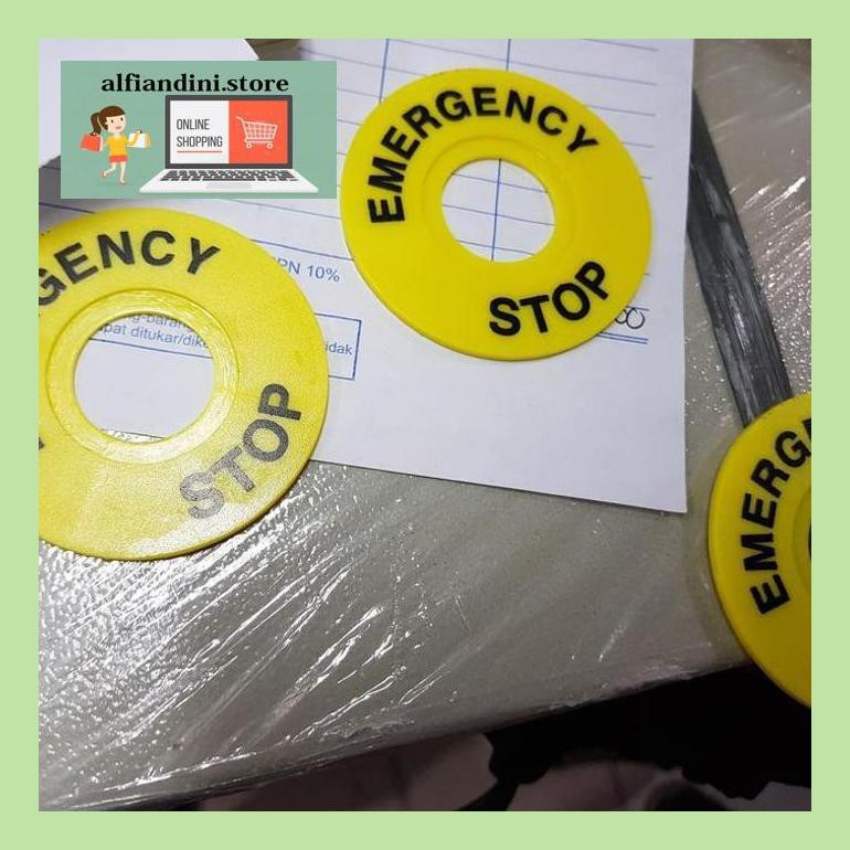 

Alfjd0R5 Label Name Emergency Stop Er60 4N150Ilah