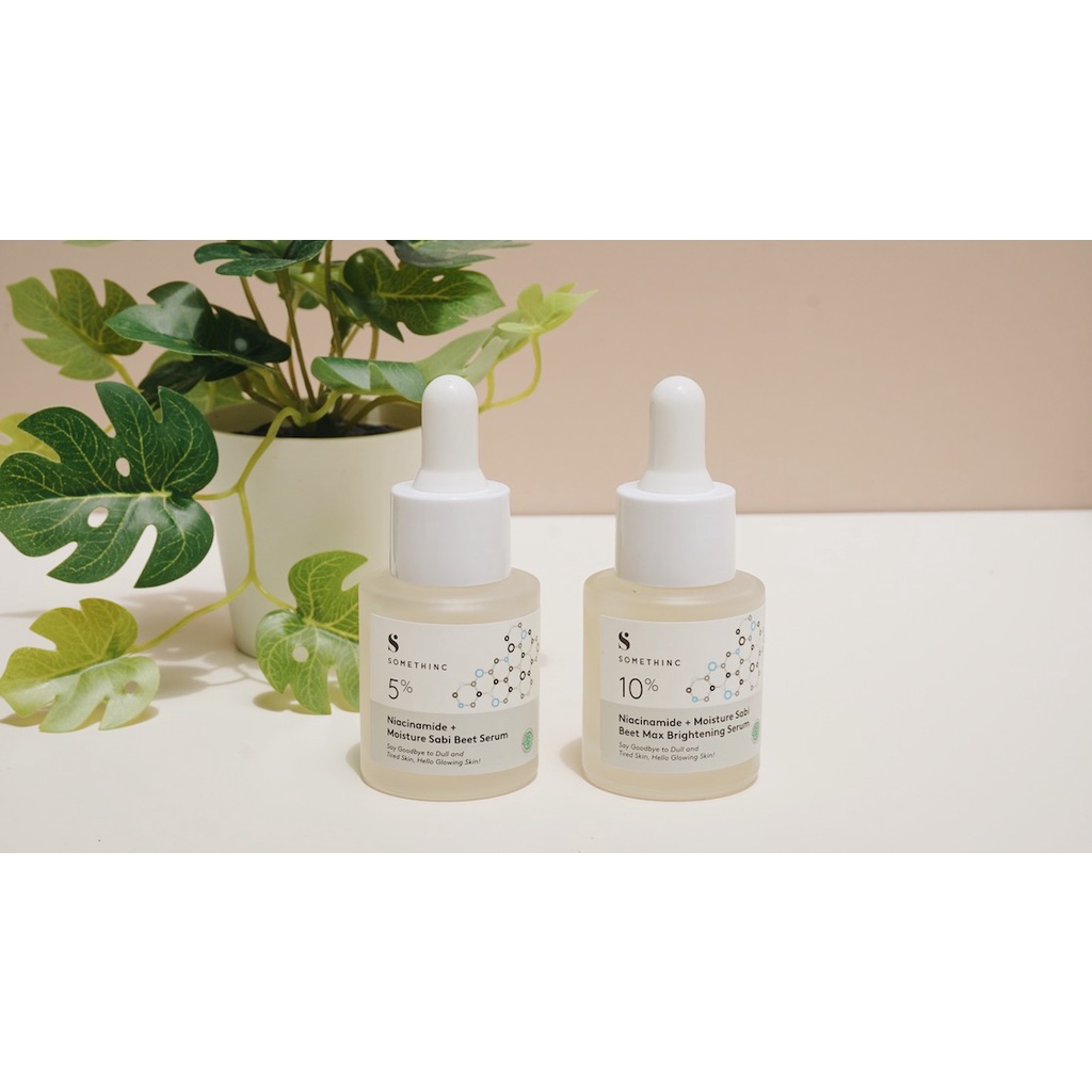 SOMETHINC 5% & 10% Niacinamide + Moisture Sabi Beet Max Brightening Serum 20ml [ORI]