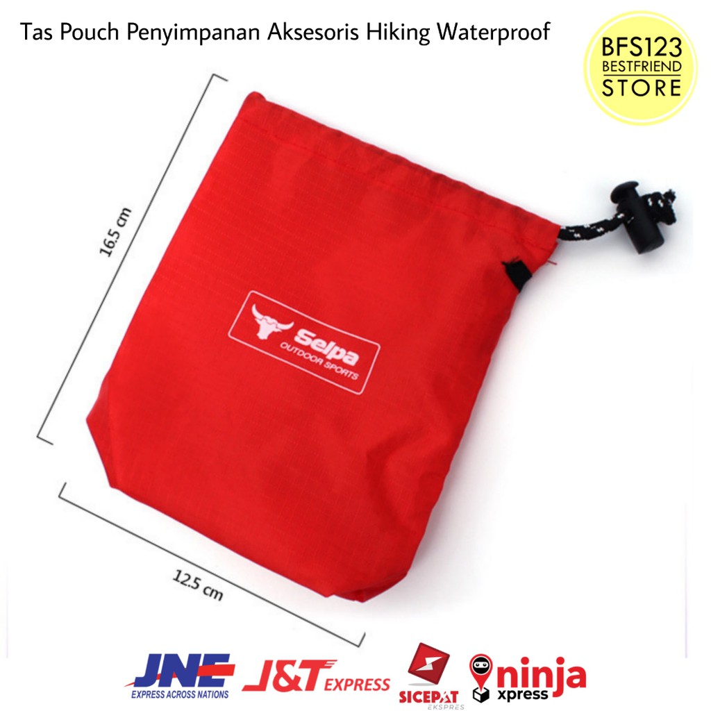 Tas Pouch Penyimpanan Aksesoris Hiking Waterproof