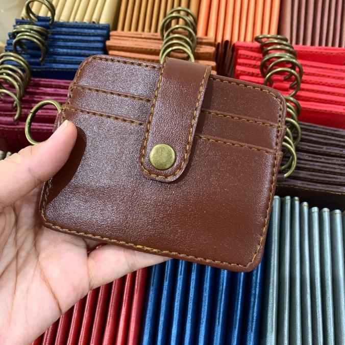 

\\\\\] Card Holder Vintage Borneos POLOS / Dompet Kartu Borneos POLOS