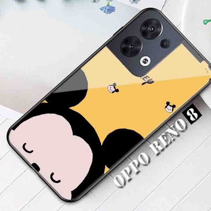 (J04) Softcase Oppo Reno 8 4G 5G 8 PRO+  - Softcase kaca Oppo Reno 8 4G 5G 8 PRO+ - Case Oppo Reno 8