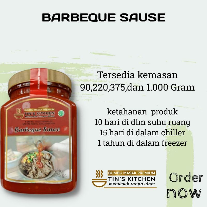 

VARIAN BUMBU MASAK TINS KITCHEN 375GRAM
