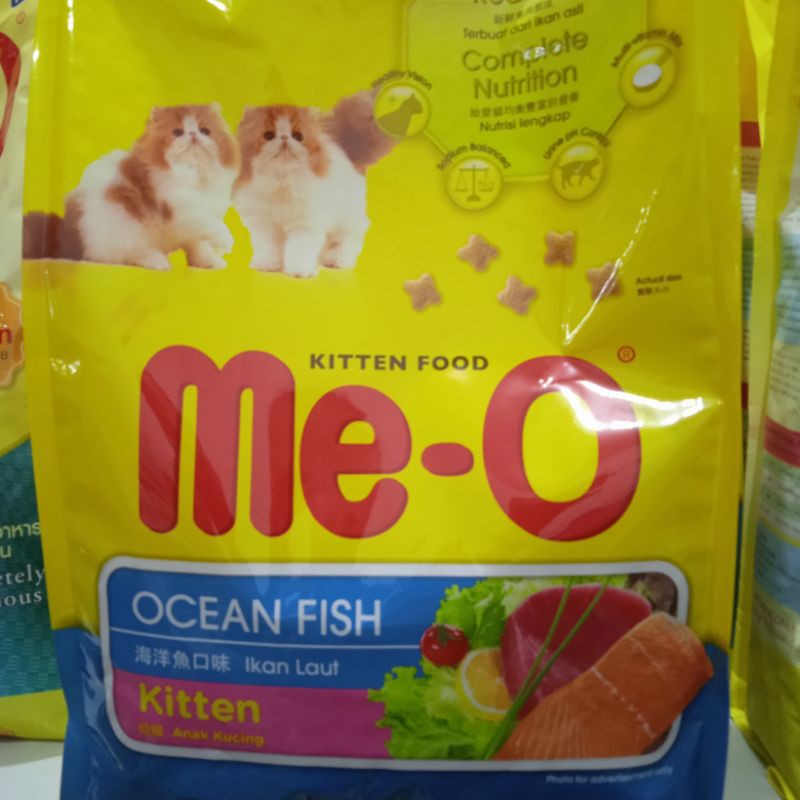 Meo Kitten Ocean Fish 1,1kg Makanan Kucing Kitten