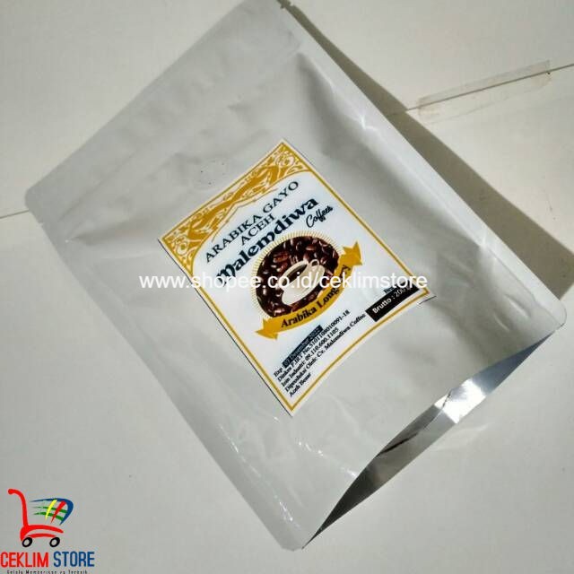

Kopi Aceh Gayo Malemdiwa Arabika Longberry 200 Gram