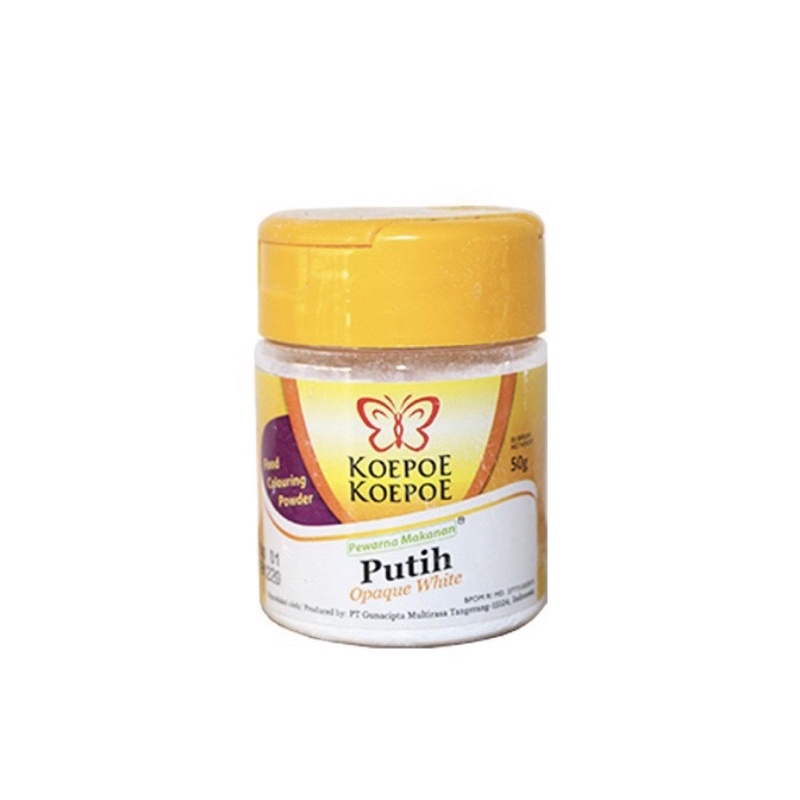 KOEPOE PEMUTIH/OPAQUE WHITE 50 GR