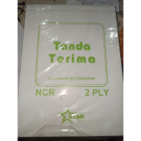 

TANDA TERIMA NOTA 2 Ply Star paper
