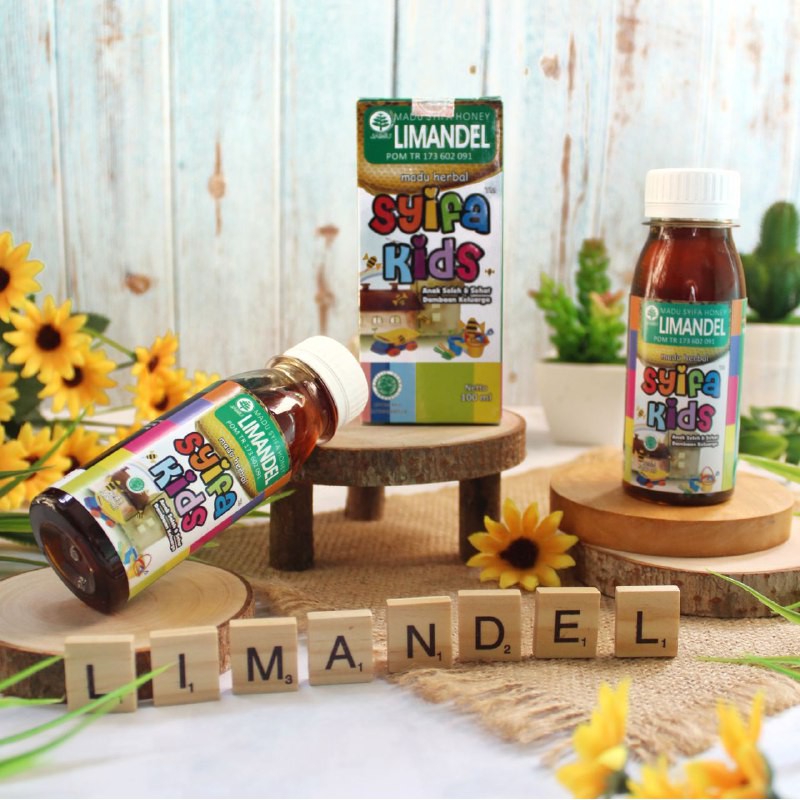 Jual Obat Amandel Anak Madu Syifa Kids LIMANDEL (PROMANDEL) Indonesia