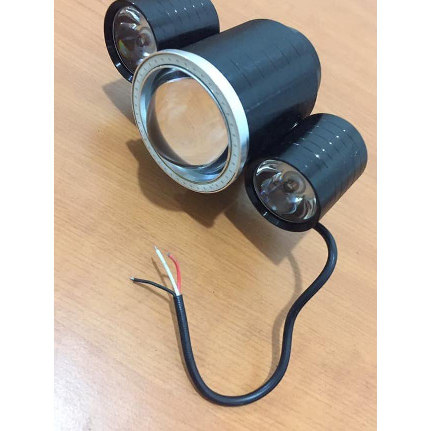 ￣ CT7 Lampu Tembak Sorot Cree LED 3 in 1 U18 Transformer Strobo + AE Motor ⋆