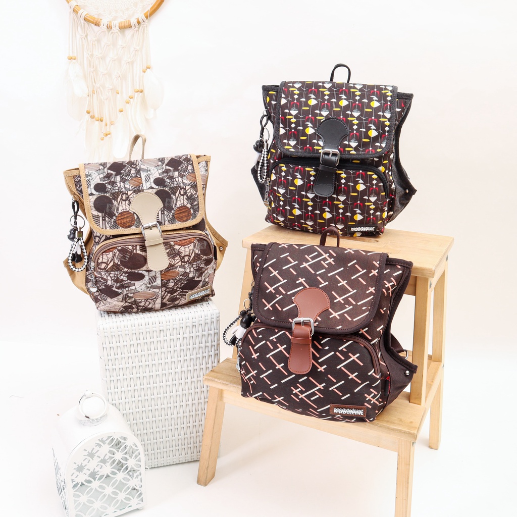 Tas Punggung Madeleine 655 Full Print / Sublim