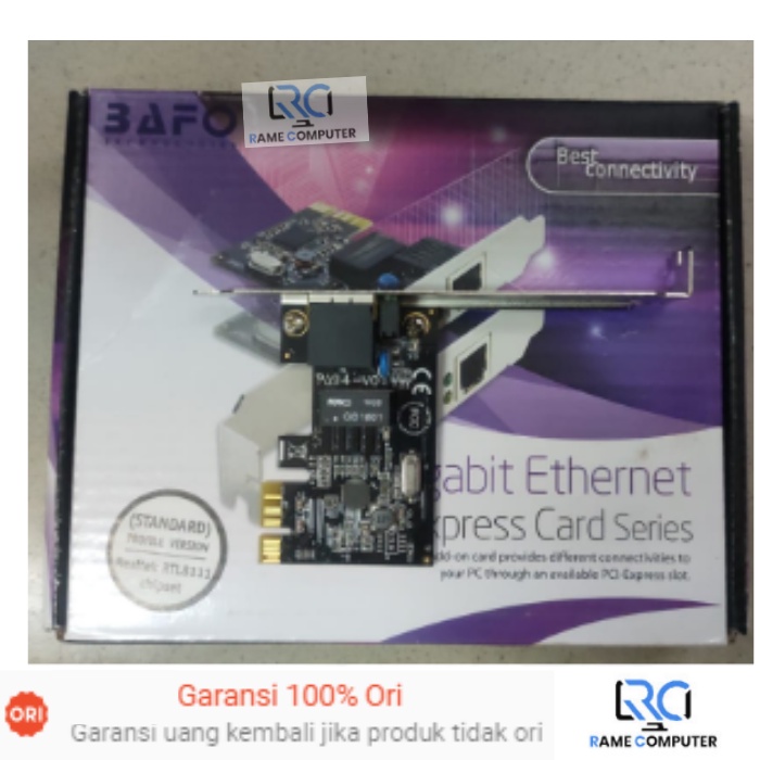 PCI E LAN GIGABIT BAFO - GIGABIT ETHERNET EXPRESS CARD SERIES