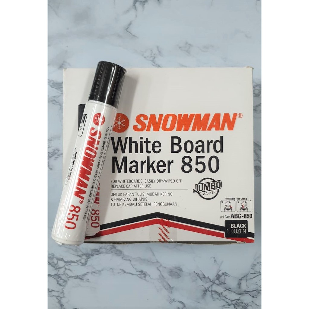 

SPIDOL Snowman 850 JUMBO BESAR WHITEBOARD SNOWMAN 850