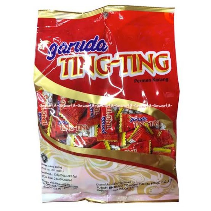 Permen Garuda ting-ting kacang