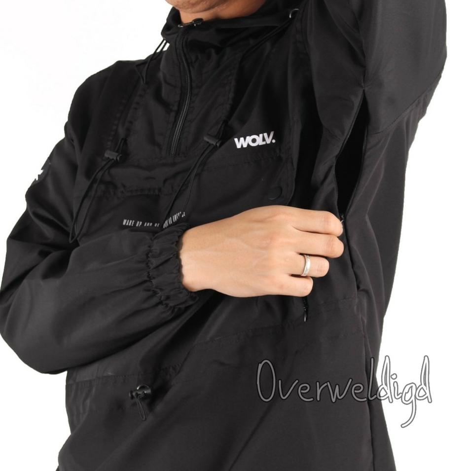 Jaket Parasut Cagoule Wolv Snowdope Waterproof • MQ.428515