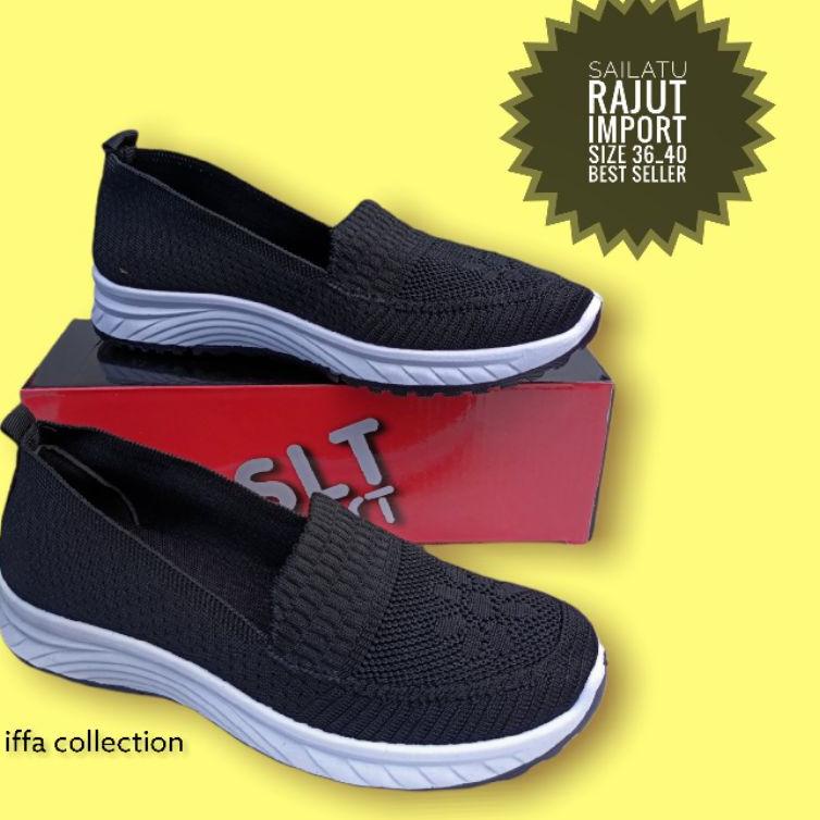 Terbaru.. sepatu sailatu rajut import terbaru