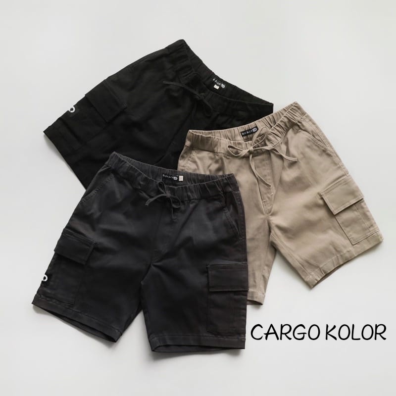 Celana Cargo Pendek Pria BoardShort Short Pants Kargo Distro Premium Santai Banyak Kantong