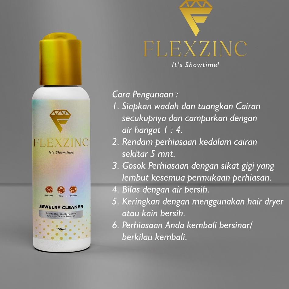 Paling Dicari.. Flexzinc cairan pembersih perhiasan - Premium Jewelry Cleaner - Flexing Cleaner