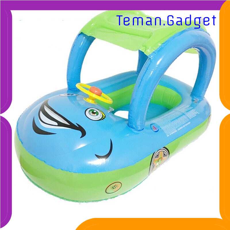 TG-ICA HECHILD Pelampung Kolam Renang Bayi Ring Floating with Canopy - PV063