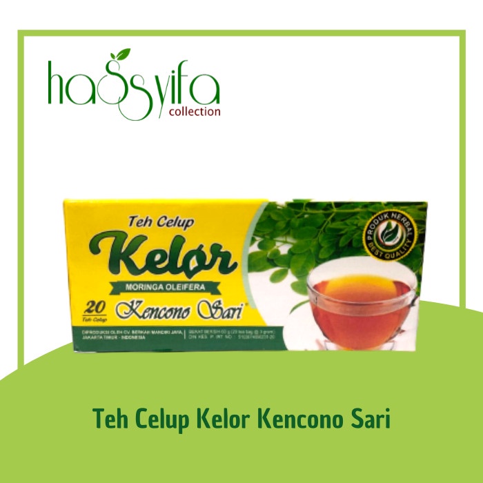 

B0621D Teh Kelor Kencono Sari Teh Celup Daun Kelor Kemasan Celup - 1 Pcs 054