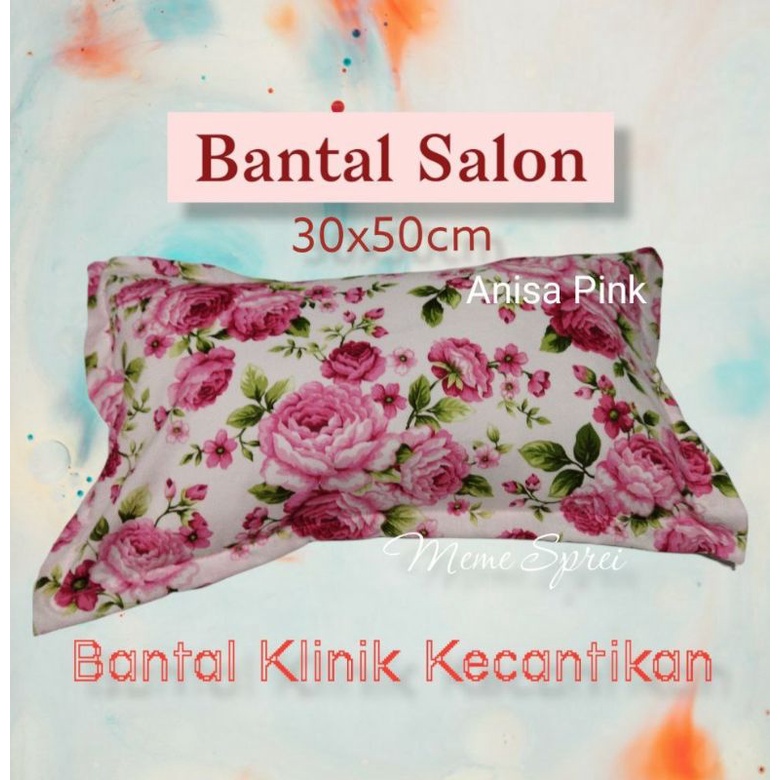 Bantal Salon 30x50cm Motif Bunga | Bantal Klinik Kecantikan