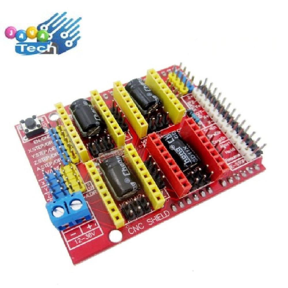 4 Axis CNC Shield V3 Arduino Compatible A4988 Expansion Board