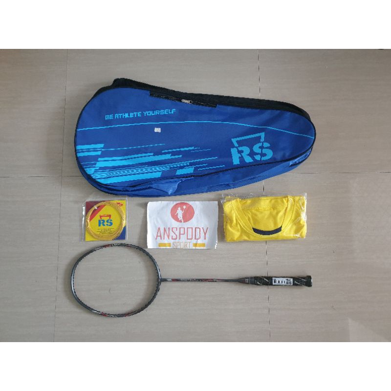 RAKET BADMINTON RS METRIC POWER 14 NIII BONUS KUMPLIT