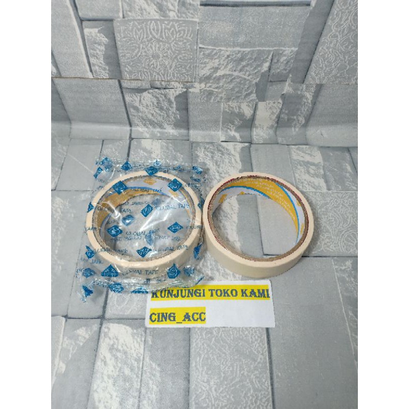 

Lakban Kertas Selotip Kertas Global Tape Ukuran 1 inch