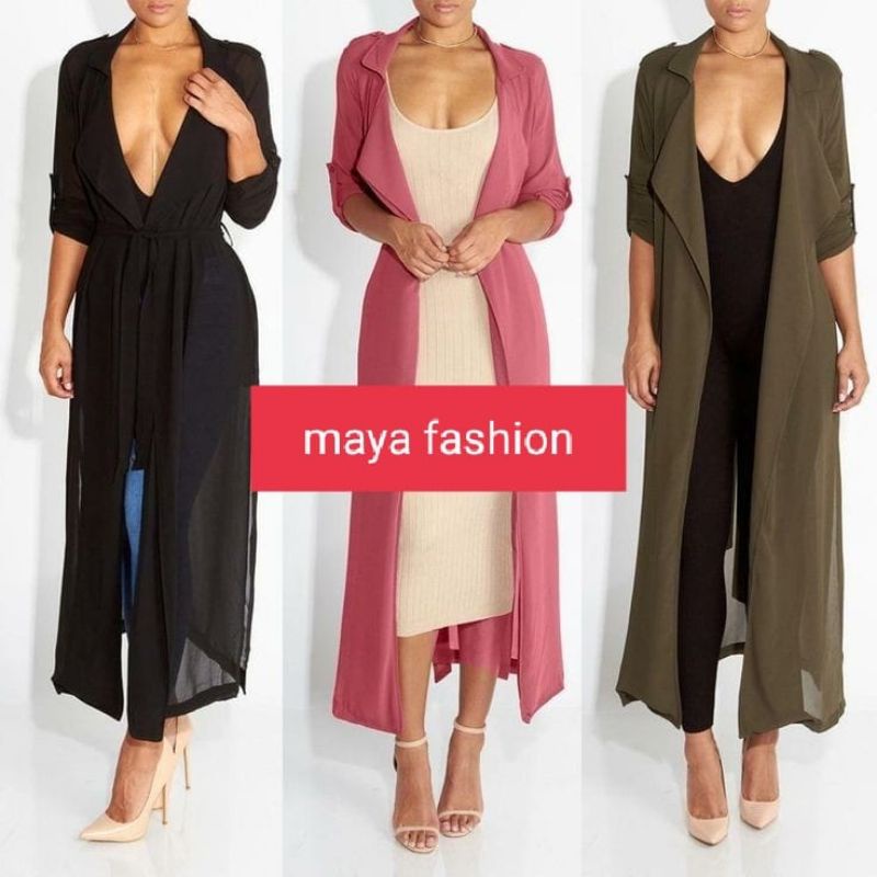 arslan maxi outer blazer