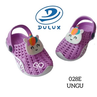 sogo DULUX CQ 028ED UNC Sandal Baim Tali Belakang Model Lucu Sandal Slop Anak Perempuan Model Karakter Unicorn