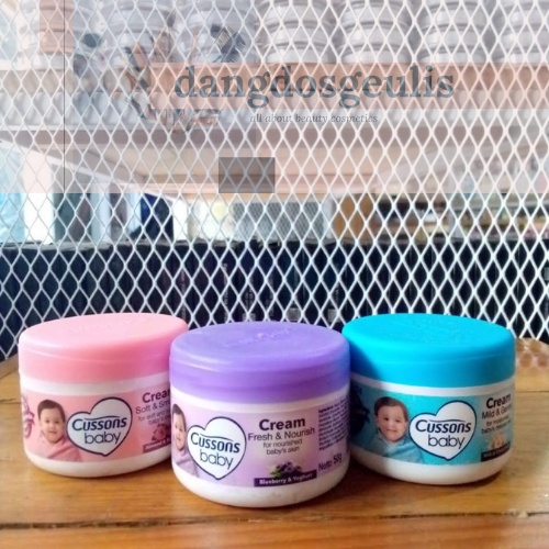 Cussons baby cream 50gr/losion bayi/krim bayi/original/BPOM/losion muka/krim muka/krim wajah/pelemba