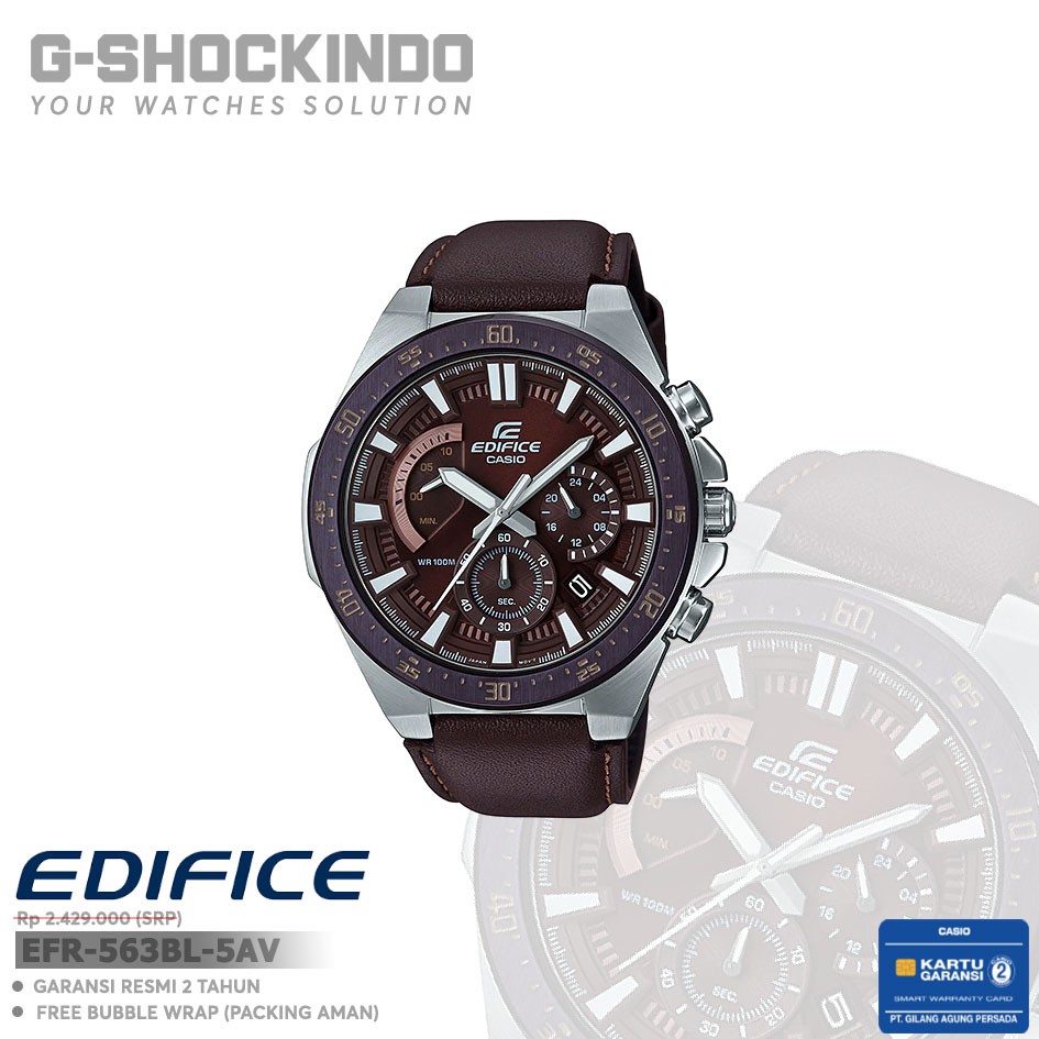 Casio Edifice EFR-563BL-5AV / EFR-563BL-5AVUDF Original