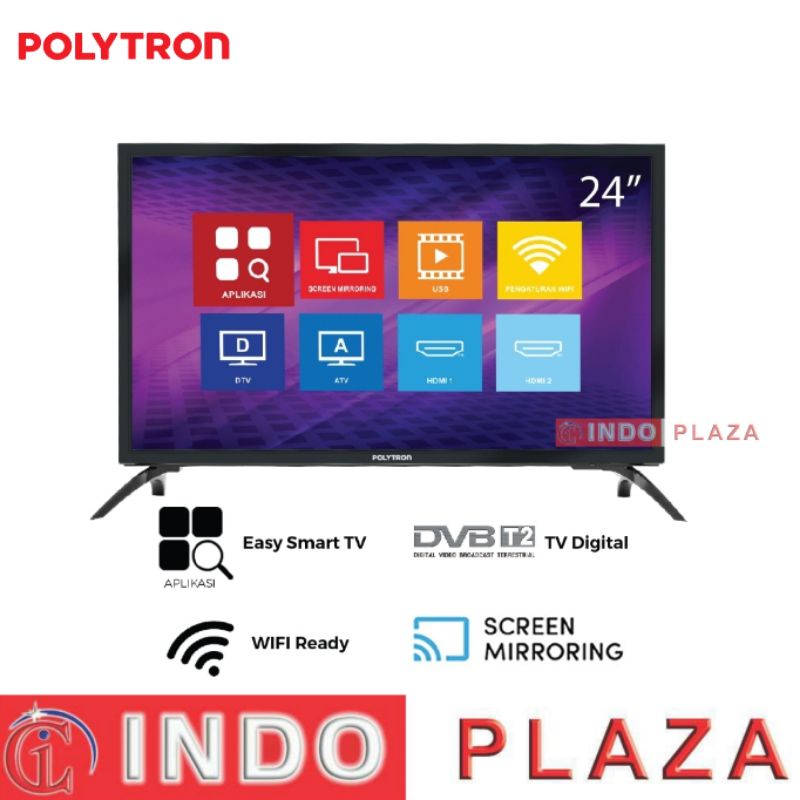 TV POLYTRON 24 Inch SMART DIGITAL PLD-24MV1859