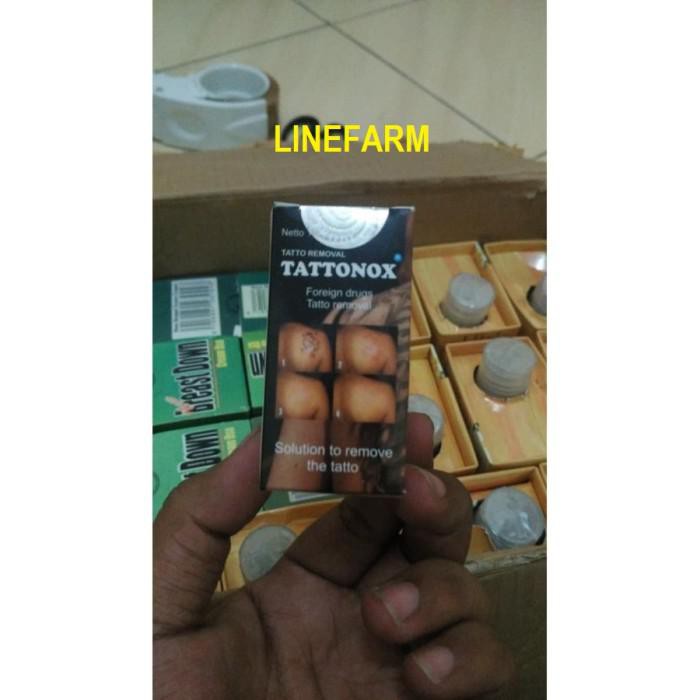 Obat Penghilang Penghapus Tato Tatto Tattonox Tatonox Aman Original