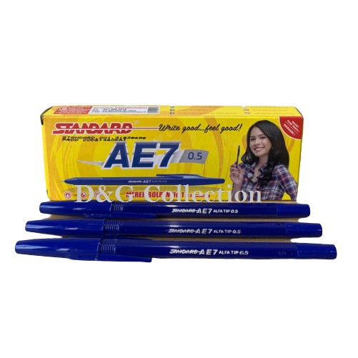 

PULPEN STANDART AE7 BIRU MURAH / PEN AE7 BIRU MURAH