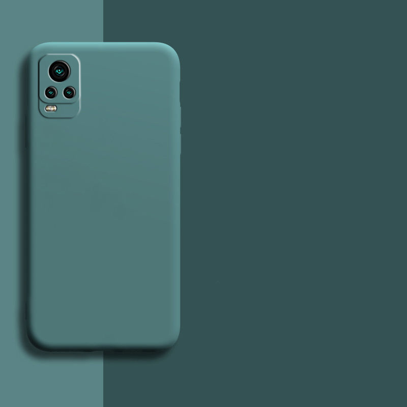 Case Bahan Silikon Warna Permen Untuk VIVO V20 SE V19 V17 V15 Pro