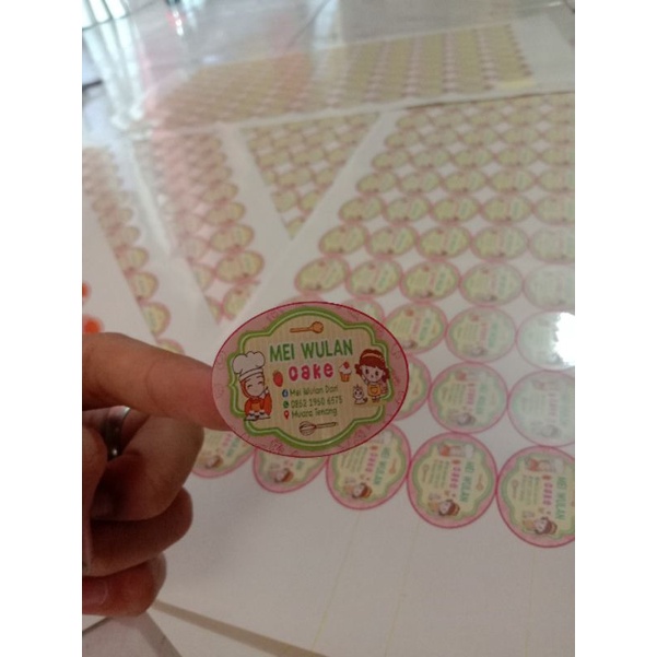 

STICKER LABEL KEMASAN MAKANAN MINUMAN KAP