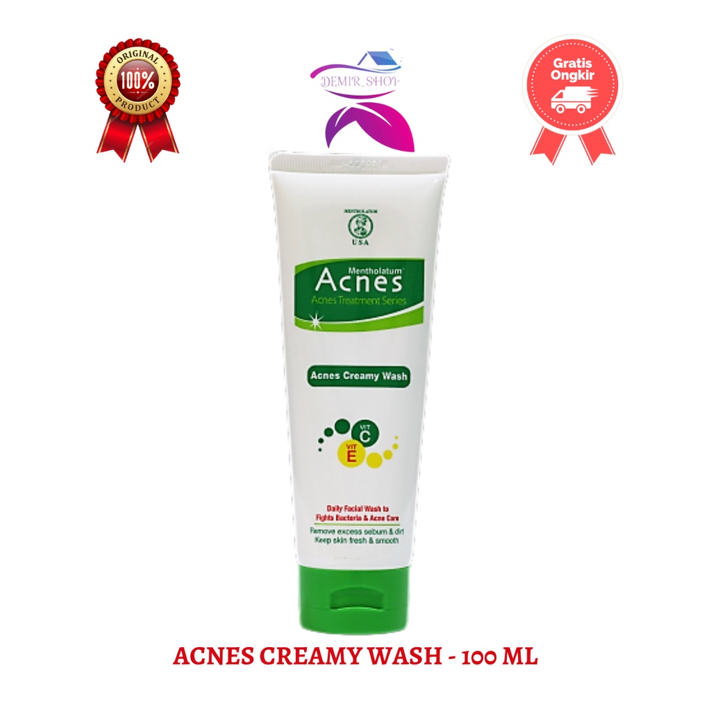 Acnes Creamy Wash / Acne Facial Wash / Oil Control / Acne Care