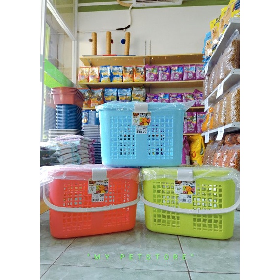 kandang/keranjang bawa kucing/anjing mini mirip per cargo canel box