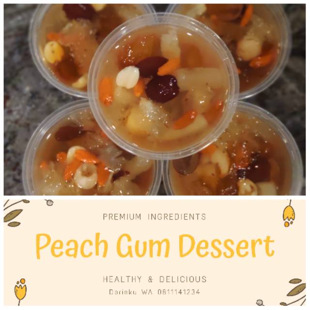 

Peach Gum Dessert