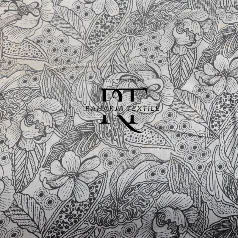 Kain Motif Bunga | Kain Daster | Kain Piyama Bahan Eceran Meteran