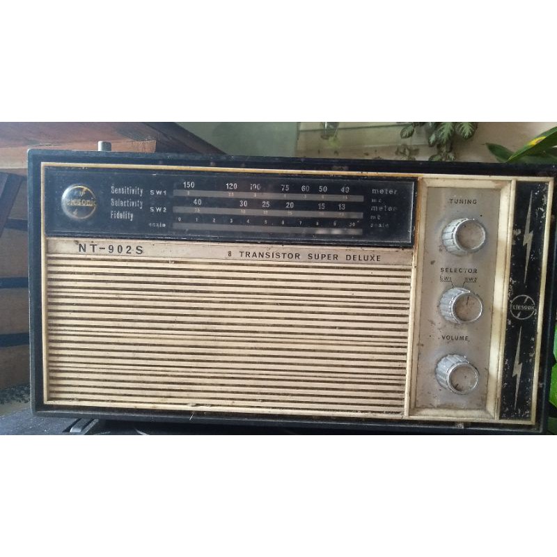 RADIO TRANSISTOR JADUL MERK TELESONIC