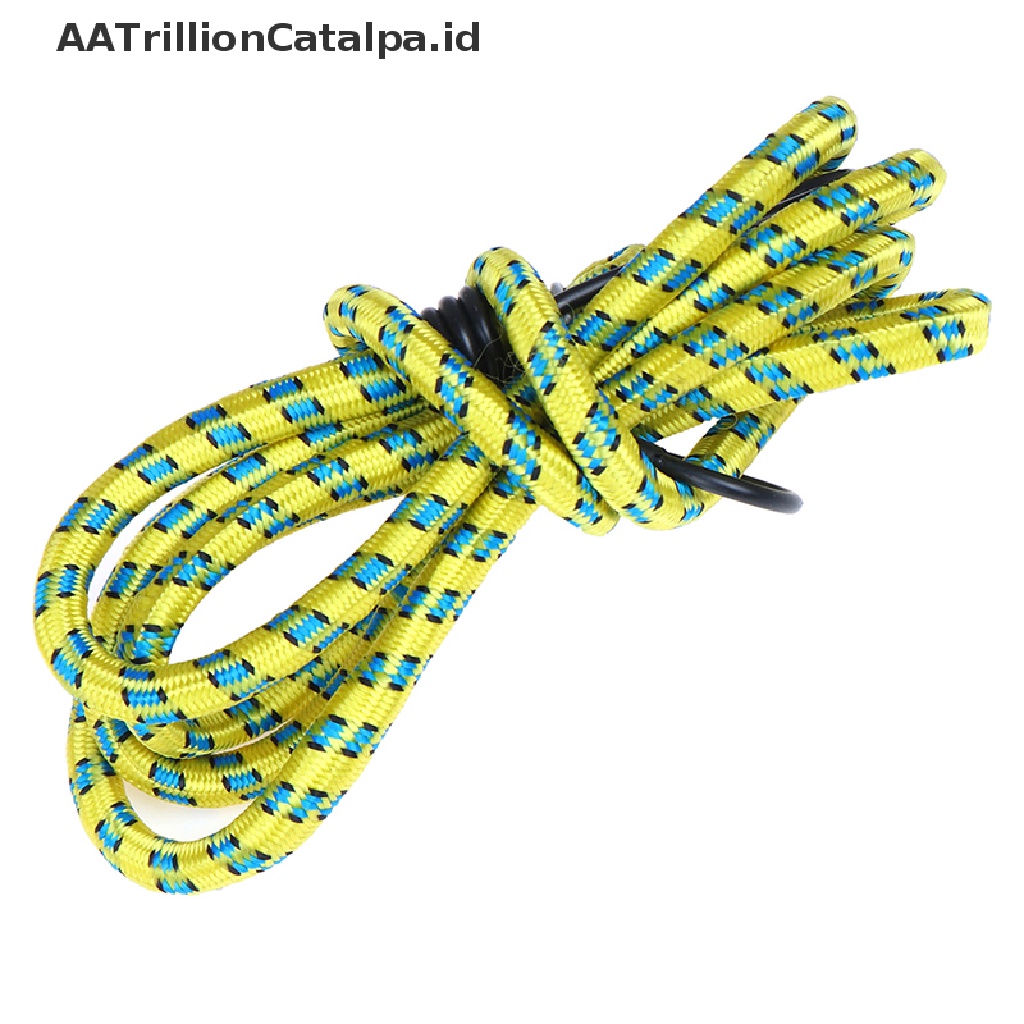 Aatrillioncatalpa 1pc Tali Bungee Elastis 1.5m Dengan Kait Untuk Sepeda