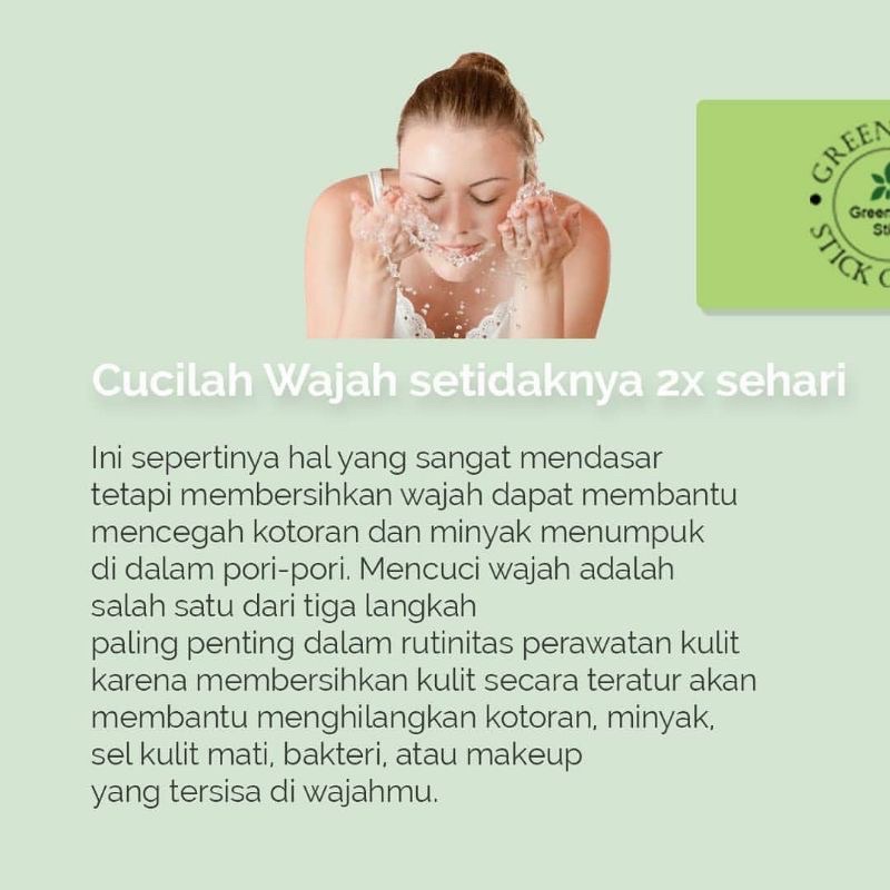 ✨NAGIHI✨ MEIDIAN Green Tea Mask Cleansing Clay Stick Masker wajah Masker Pembersih komedo/Cleansing Mask