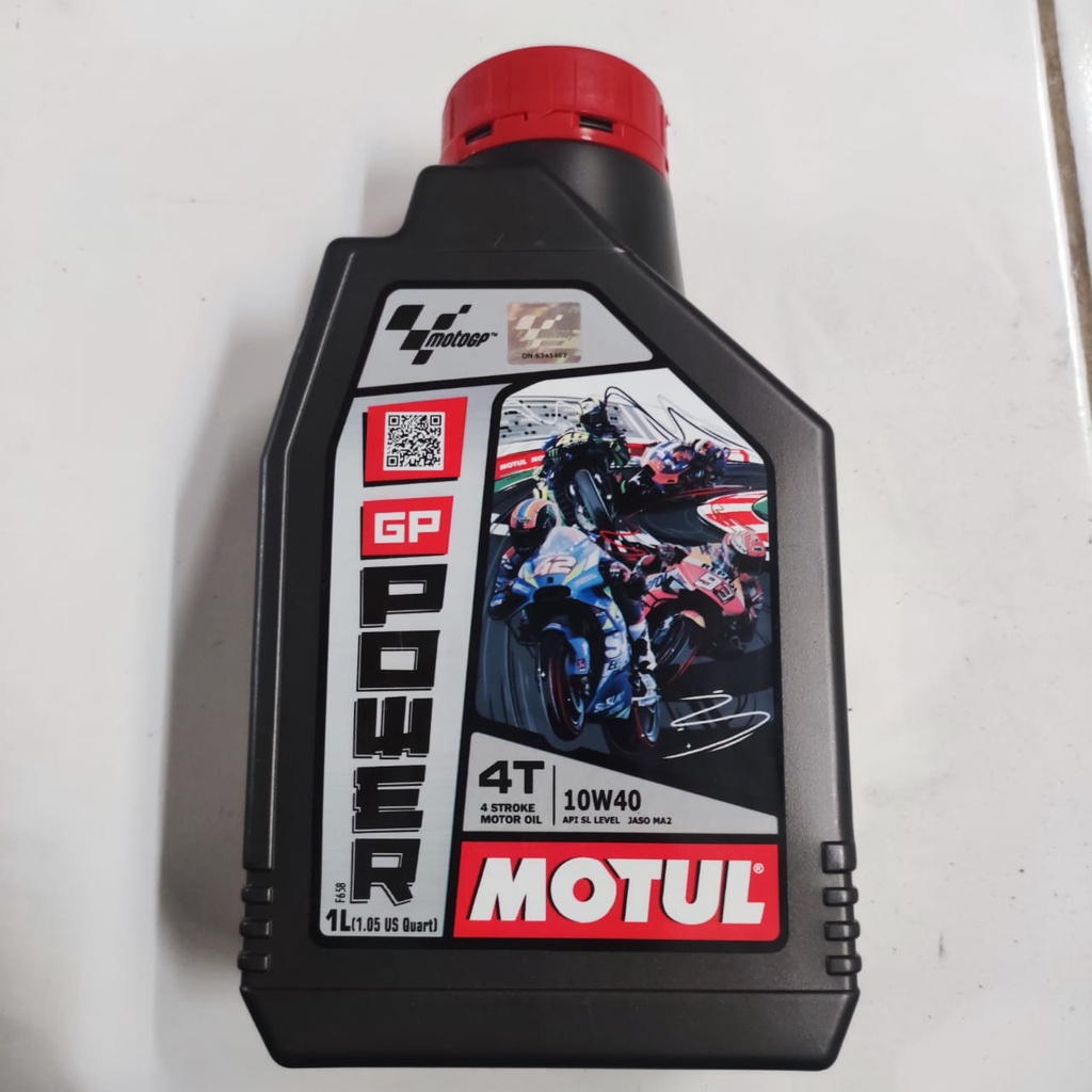 Oli Motul GP Power 10W40 1L 4T API SL JASO MA2