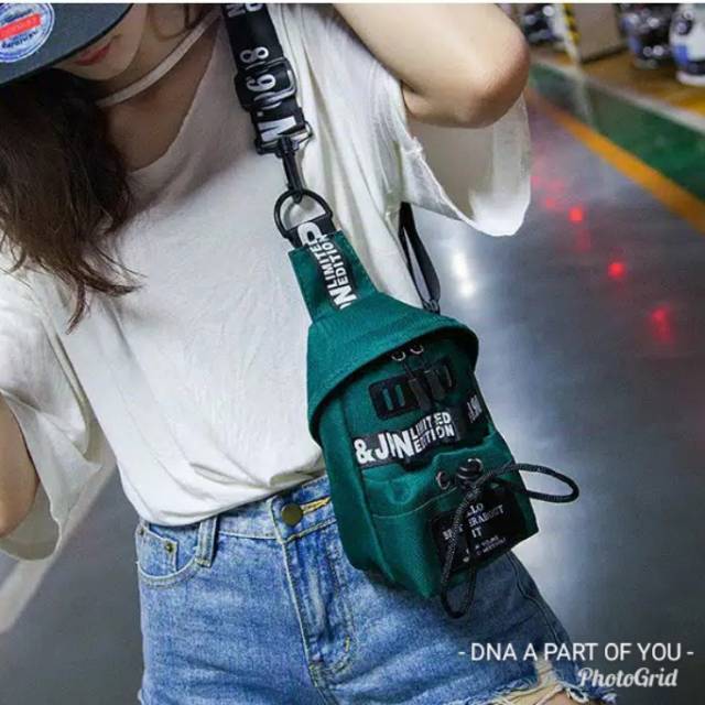 Promo Tas Waistbag AMELIA1203 / Tas Selempang Mini Kanvas